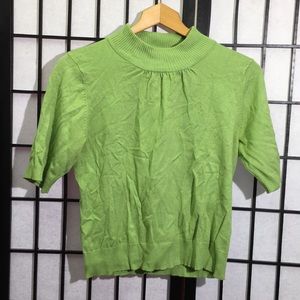 Philip & Jane Gordon Shirt Sleeve Sweater Size M